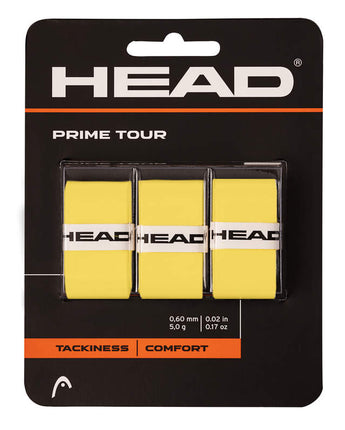 Head Surgrips Prime Tour Jaune 3x - Top Smash