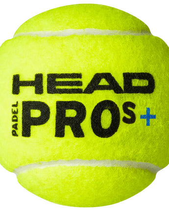 Head Padel Pro S+ 3x tube de balles de padel