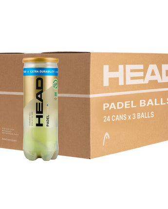 Head Padel Pro S+ 24x tube de balles de padel 3x - 1 carton